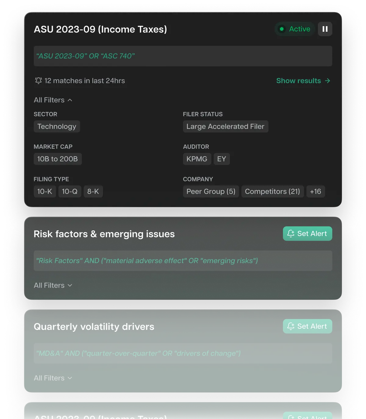 Monitor disclosure and regulatory changes